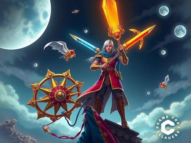 Comet Crusader Legend Game Banner